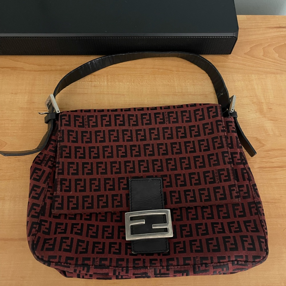Y2K Vintage Red Fendi Bag